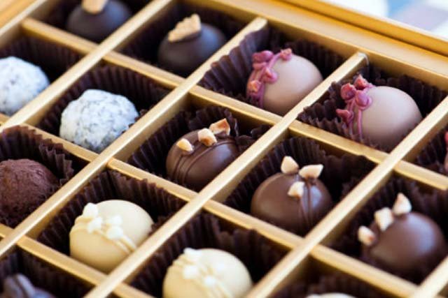 kado valentine Cokelat