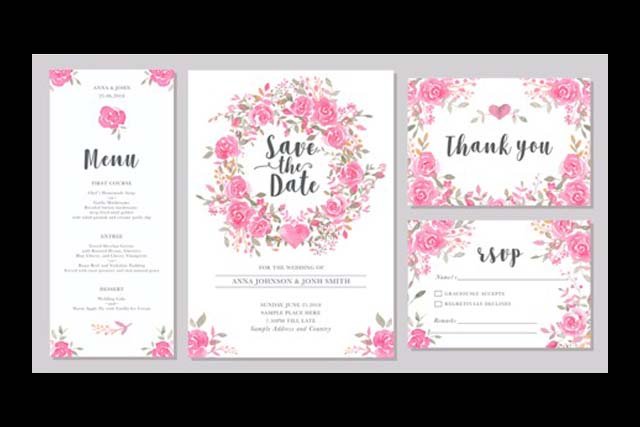 Desain Undangan Pernikahan