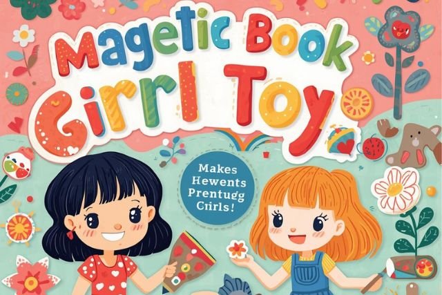 mainan anak perempuan Buku Magnet